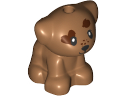 Dog, Friends, Puppy, Standing, Small with Reddish Brown Spots Pattern, Medium Nougat (69901pb01 / 6330410)