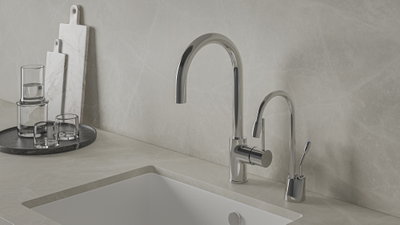 Система мгновенного кипячения воды 2в1 AQUAHOT 1100 Chrome (хром)