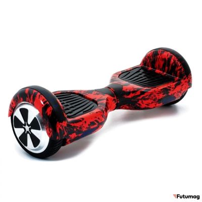 Гироскутер Smart Balance Wheel 6.5 дюймов Красный Огонь Безопасная комплектация