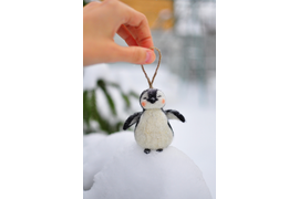 Елочная игрушка " Пингвин"