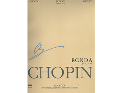 Chopin, Frédéric. National Edition vol.8 A 8 - Rondos for piano