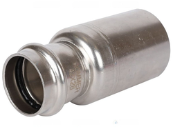 Муфта ROMMER переходная ВПр-НПр 42х28 из нержавеющей стали прессовой