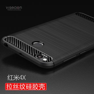 Чехол-бампер Viseaon для Xiaomi Redmi 4X (черный)