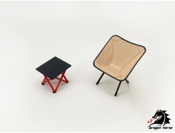 Набор аксессуаров "Кемпинг у костра" - Коллекционная ФИГУРКА 1/12 scale CAMPING EQUIPMENT (DH-E002) - DRAGON HORSE