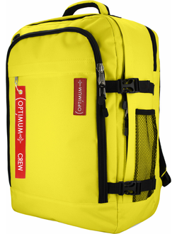 Рюкзак Сумка Чемодан ручная кладь 55х40х20 Optimum Air RL, желтый