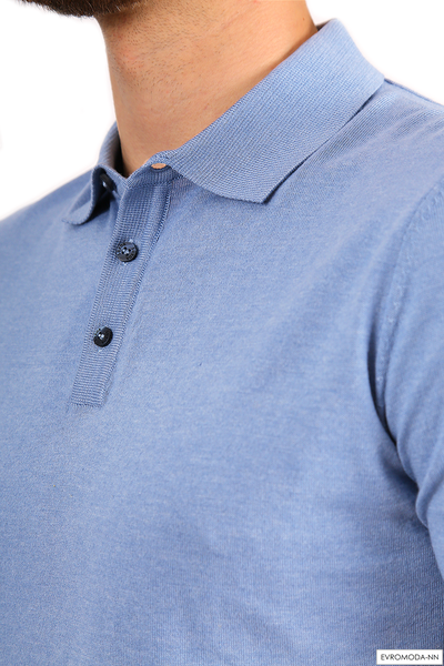 Поло мужское голубое LUXOR (р. XL)