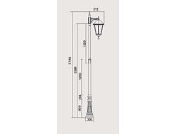 Парковый светильник   BREMEN