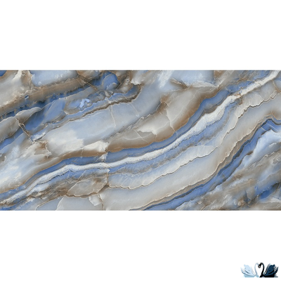 Керамогранит NB CERAMIC Portofino Dark Blue P2154 60 х 120 см серо - синий полированный