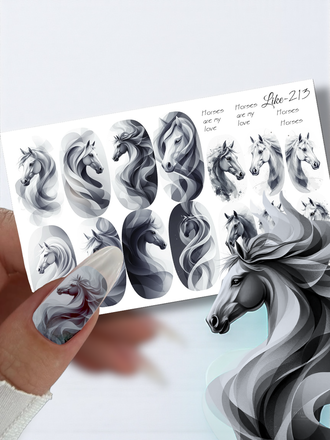 Слайдер-дизайн для ногтей LIKE-213