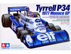 Сборная модель: (Tamiya 20053) Автомобиль Tyrrell P34 1977 Monaco GP