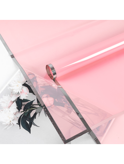 Пленка глянцевая "Зеркальный кант" 57*57см 20шт Розовый ПЛ24/4