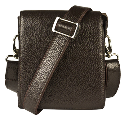 Кожаная мужская сумка Damboli brown (арт. 5046-04)