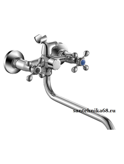 Смеситель для ванны латунный Oute с длинным изливом 35 см T6923C