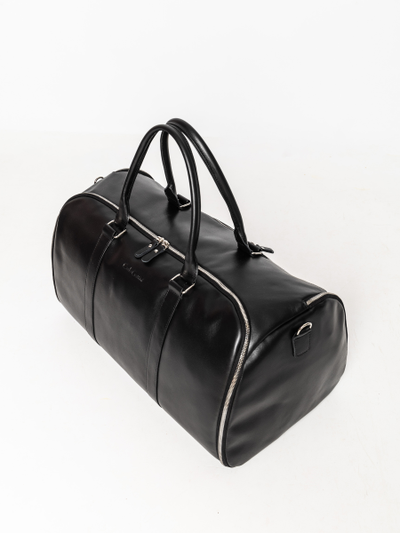 Кожаный портплед / дорожная сумка Goffredo 
Premium black (арт. 4045-51)