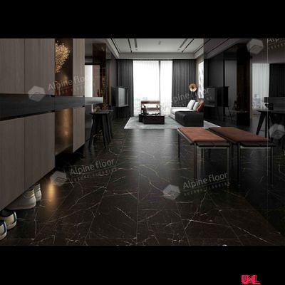 Кварцвиниловая плитка Alpine Floor Light Stоnе Неро ЕСО 15-21 43 класс толщина 2.5 мм клеевая 3.685 м2