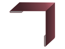 Наружный угол для металлического сайдинга 30x30x0.45 мм в Иркутске, Ангарске и Усолье-Сибирском