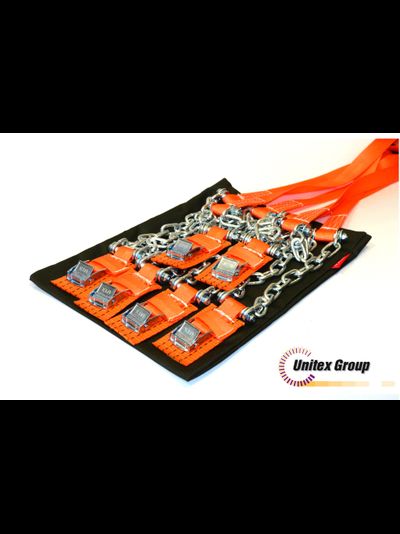 Комплект браслетов противоскольжения TPlus R12-R15, 6 шт