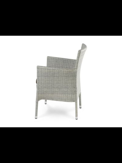Плетеное кресло AROMA светло-серое