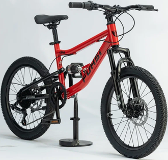Велосипед FU606/ 7скоростей 20" красный