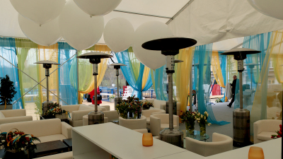 Уличный газовый инфракрасный обогреватель NORTEC Garden