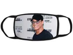Тканевая защитная маска на лицо Jean-Claude Van Damme, Жан-Клод Ван Дамм №9