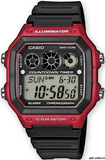 Часы Casio AE-1300WH-4A