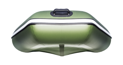 Моторная лодка Аква 2800 СК (киль) зеленая - mnelodku.ru