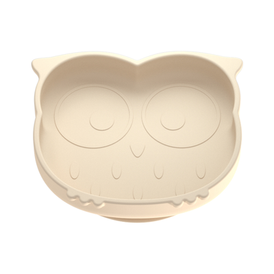 Тарелочка Совушка БЕЖЕВЫЙ