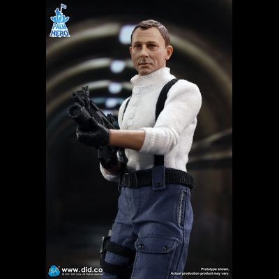 Джеймс Бонд (Дэниэл Крейг) - Коллекционная ФИГУРКА 1/12 MI6 Agent Jack (XM80003) - DID