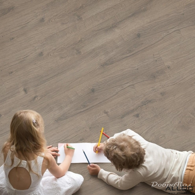 Декор ламината Alloc Grand Avenue Эбби-Роуд 4431  в интерьере детально