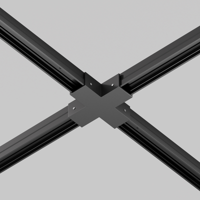 Коннектор X-образный для профиля Elasity IP, O-TR001-CC