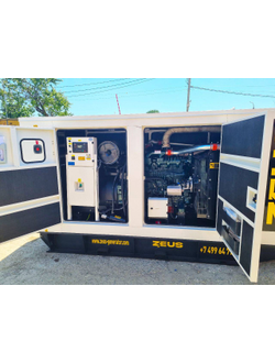 Дизельный генератор ZEUS AD100-T400R в шумозащитном кожухе