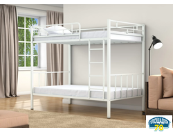 Двухъярусная кровать Валенсия 120 Белый