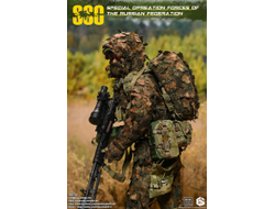 ПРЕДЗАКАЗ - Пулеметчик ССО РФ - Коллекционная ФИГУРКА 1/6 scale Special Operation Forces of The Russian Federation (SSO) (26075A) - Easy&Simple ?ЦЕНА: 26300 РУБ.?