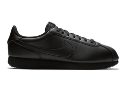 Nike Cortez Leather Black (Черные) фото
