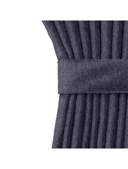 Шторы Рогожка Индиго