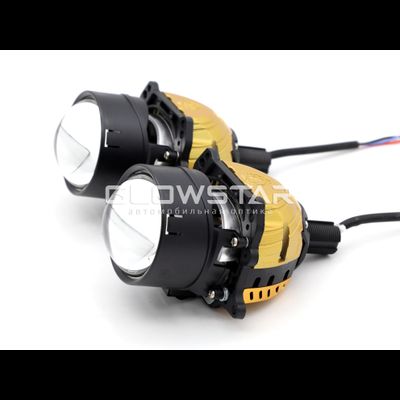 Билед модули Aozoom A15 2.5 дюйма, 2 чипа, 5500K, 12V, 58W/65W, крепление 3R и съемное гаечное