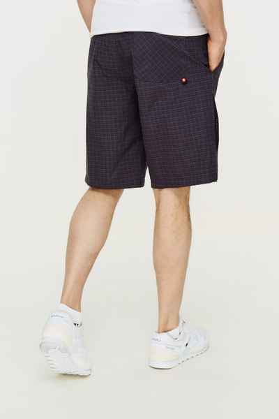 Мужские спортивные шорты в клетку  412SM-RG-916