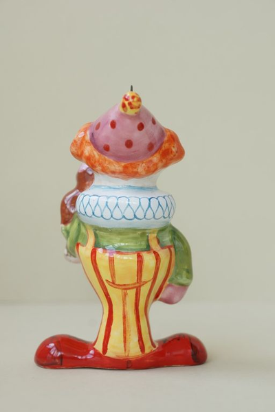 Клоун с мартышкой - цирк