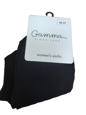 Носки женские С 1784, цвет черный, размер 23 (размер обуви 36-37)