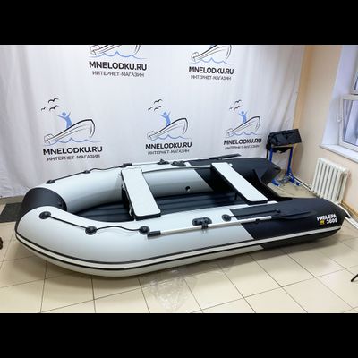 Ривьера Компакт 3600 НДНД светло-серый/черный комби