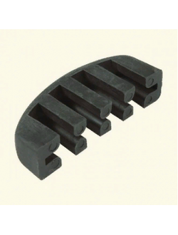 Сурдина-глушитель для скрипки Ultra резиновая 5-зубчатая