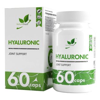 Гиалуроновая кислота (Hyaluronic acid), 60 кап. (NaturalSupp)