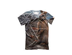 3D футболки год Кролика