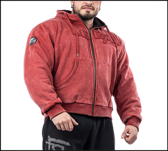 Куртка 4016-864/760 Legal Power (RED) Zip Hoodie Devils 2.0 красный камень