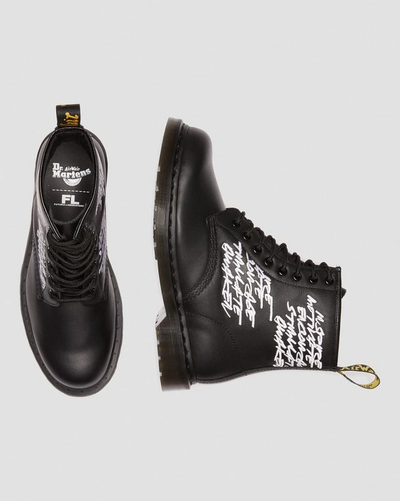 Ботинки Dr Martens 1460 Futura Embroidered Black
