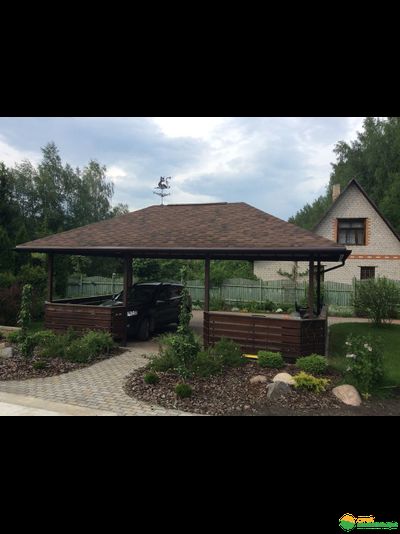 Гибкая черепица Ruflex Runa (Руфлекс Руна) цвет: Медный отлив