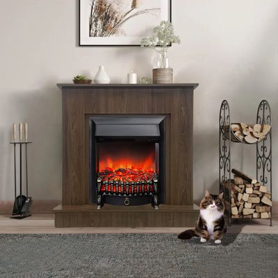 Электрокамин Лорд Люкс NT с очагом Fobos