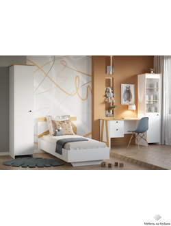 Теодора комплект мебели для детской комнаты Белый/Дуб крафт