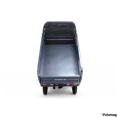 Грузовой электротрицикл Rutrike Вектор Кабина 1500 60V1200W серый